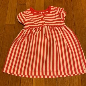Hanna Andersson red and white dress